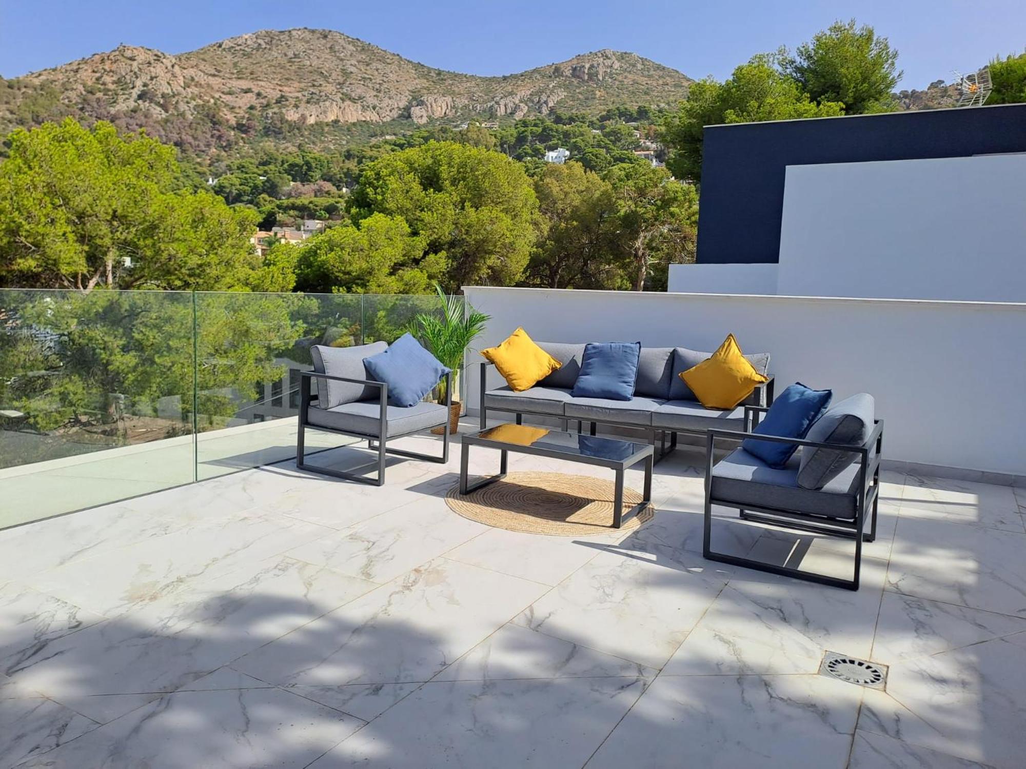 Villas Pinares De San Anton - Sea, City, Mountain, Views Málaga Exteriör bild