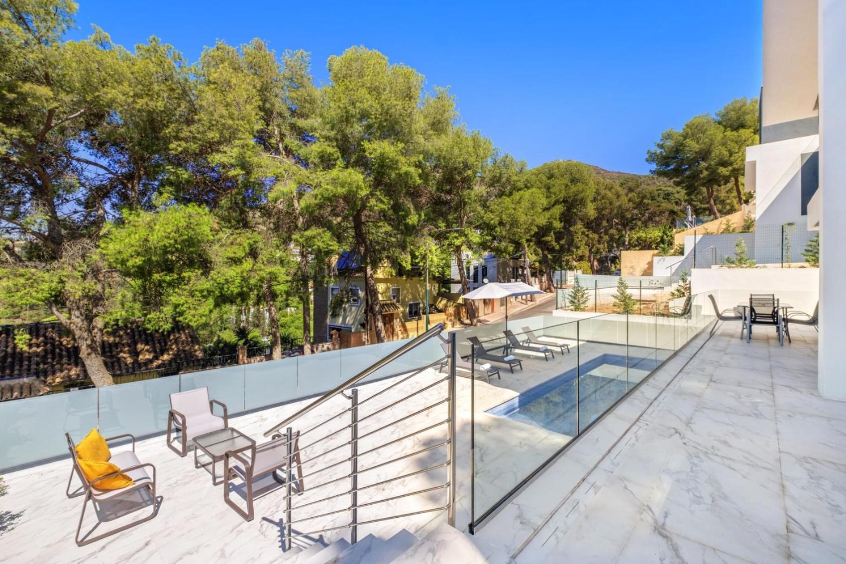 Villas Pinares De San Anton - Sea, City, Mountain, Views Málaga Exteriör bild