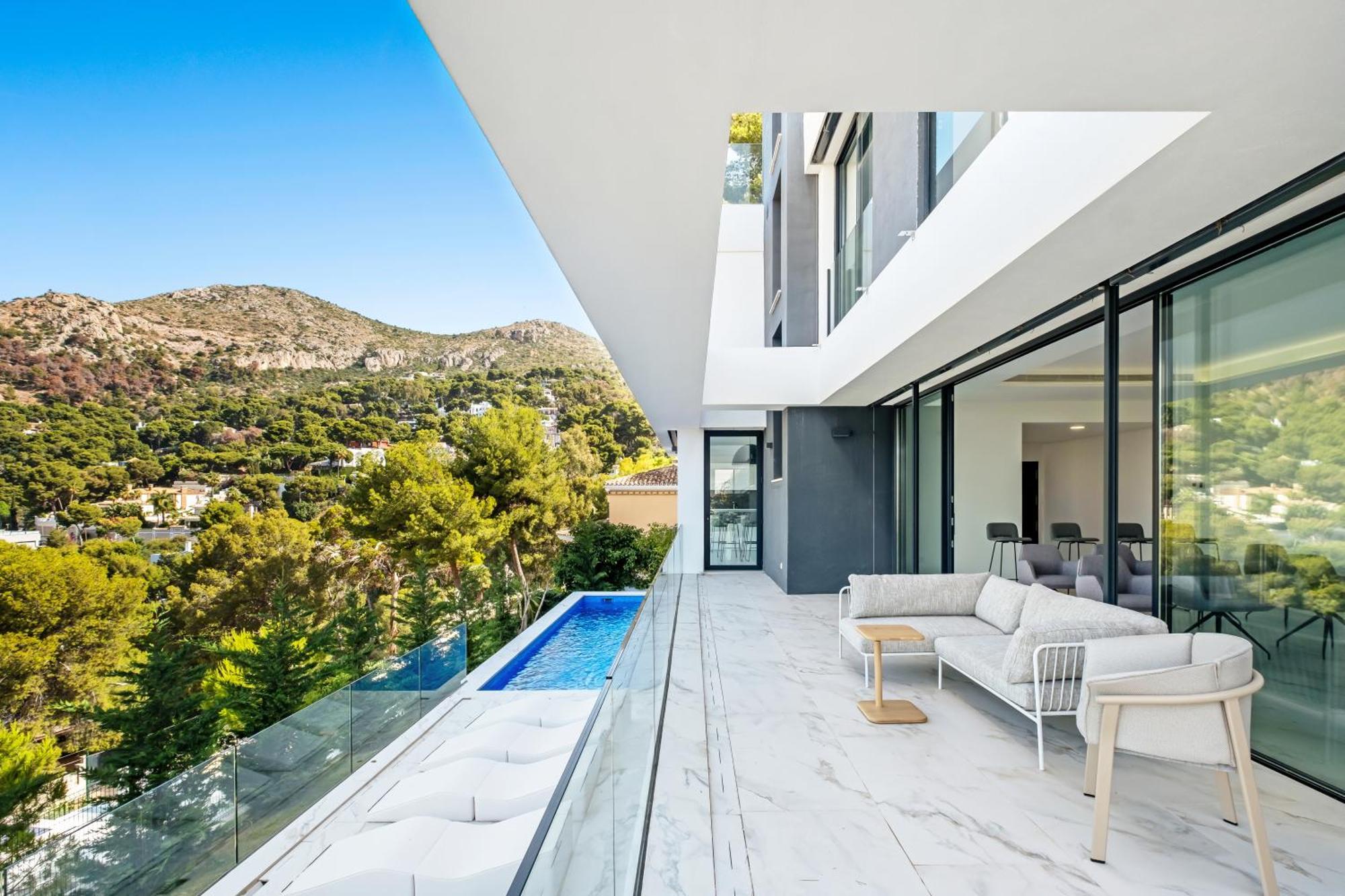 Villas Pinares De San Anton - Sea, City, Mountain, Views Málaga Exteriör bild