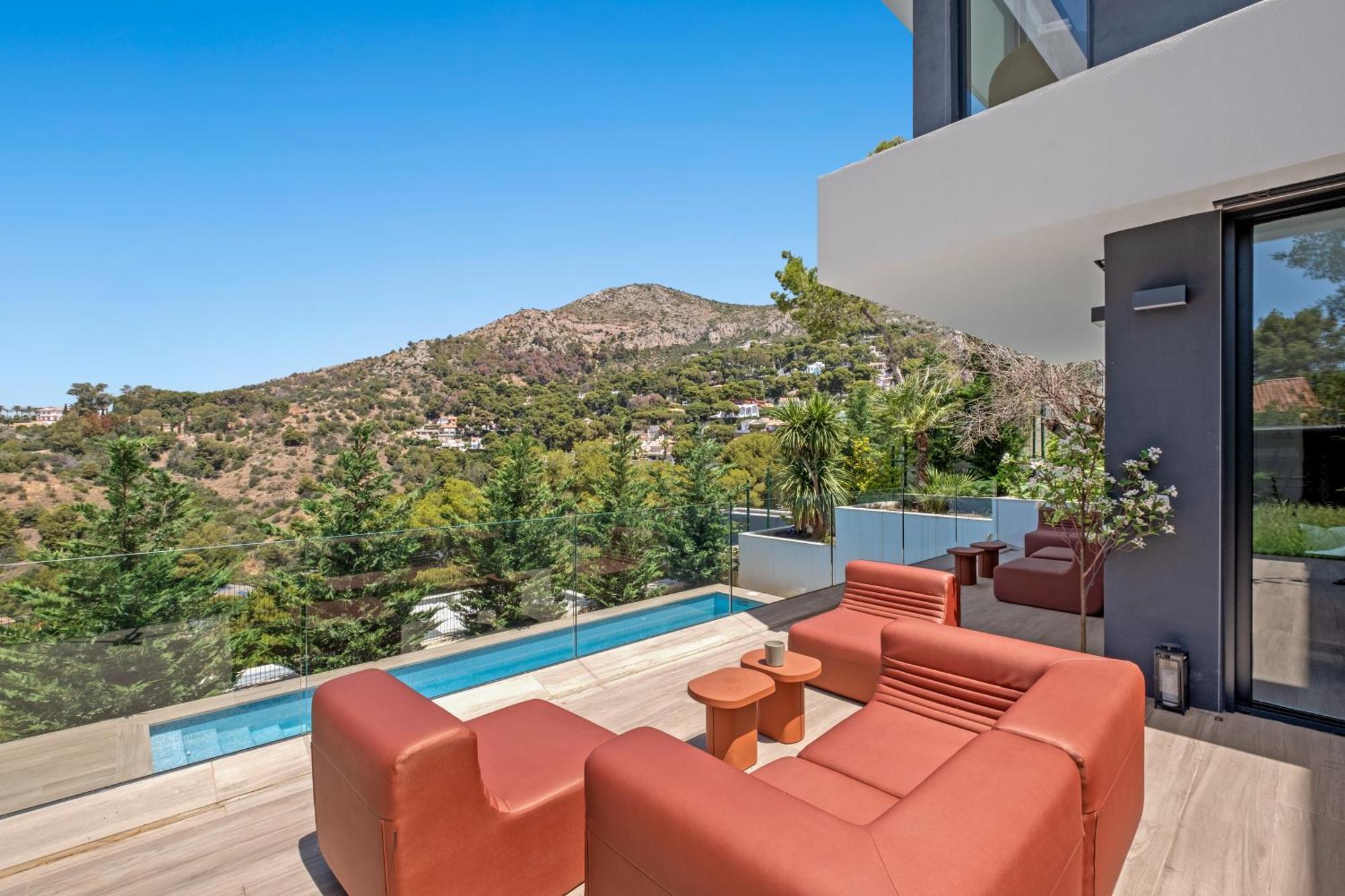 Villas Pinares De San Anton - Sea, City, Mountain, Views Málaga Exteriör bild